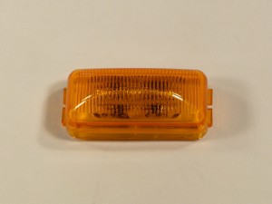 RECTANGULAR LED AMBER CL