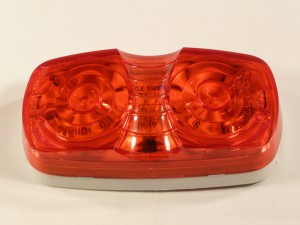 DBL BULLSEYE LED RED MAR